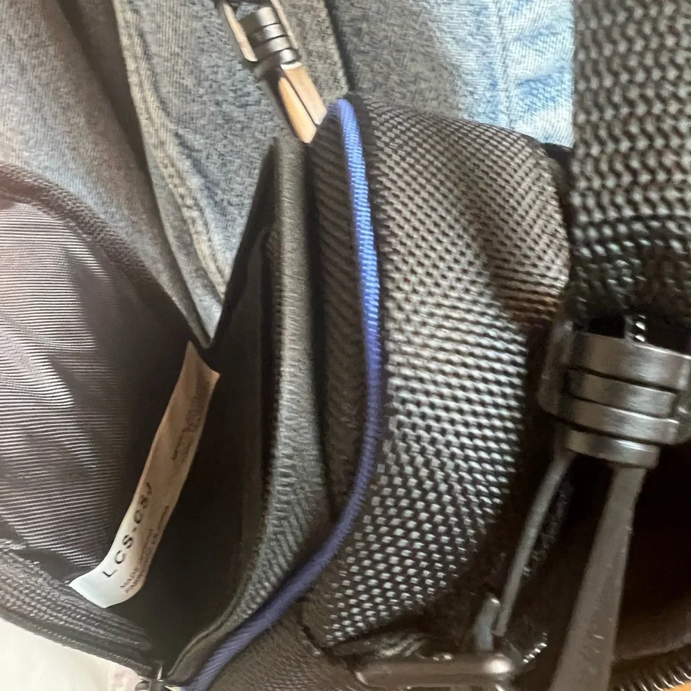 EUC Sony crossbody camera bag black